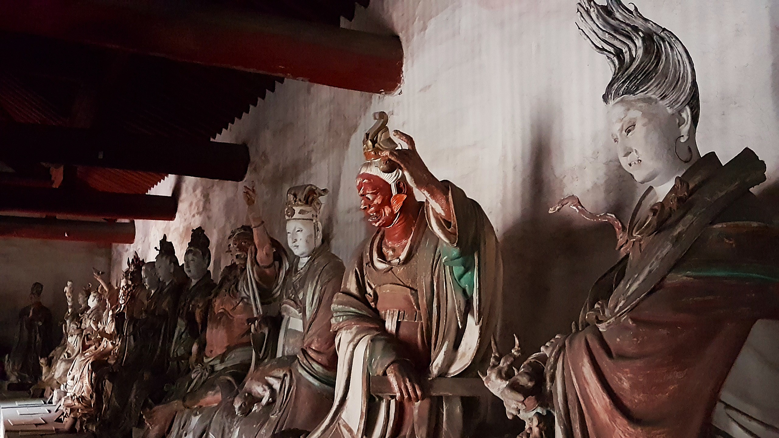 山西 晉城 府城 玉皇廟 28星宿彩塑